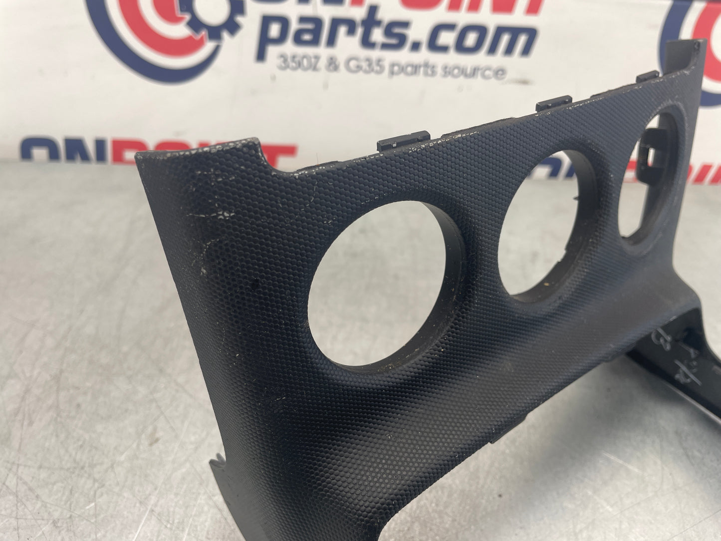 2006 Nissan 350Z Automatic Shift Bezel AC Control Console Finish TrimOEM 21BHKDC - On Point Parts Inc