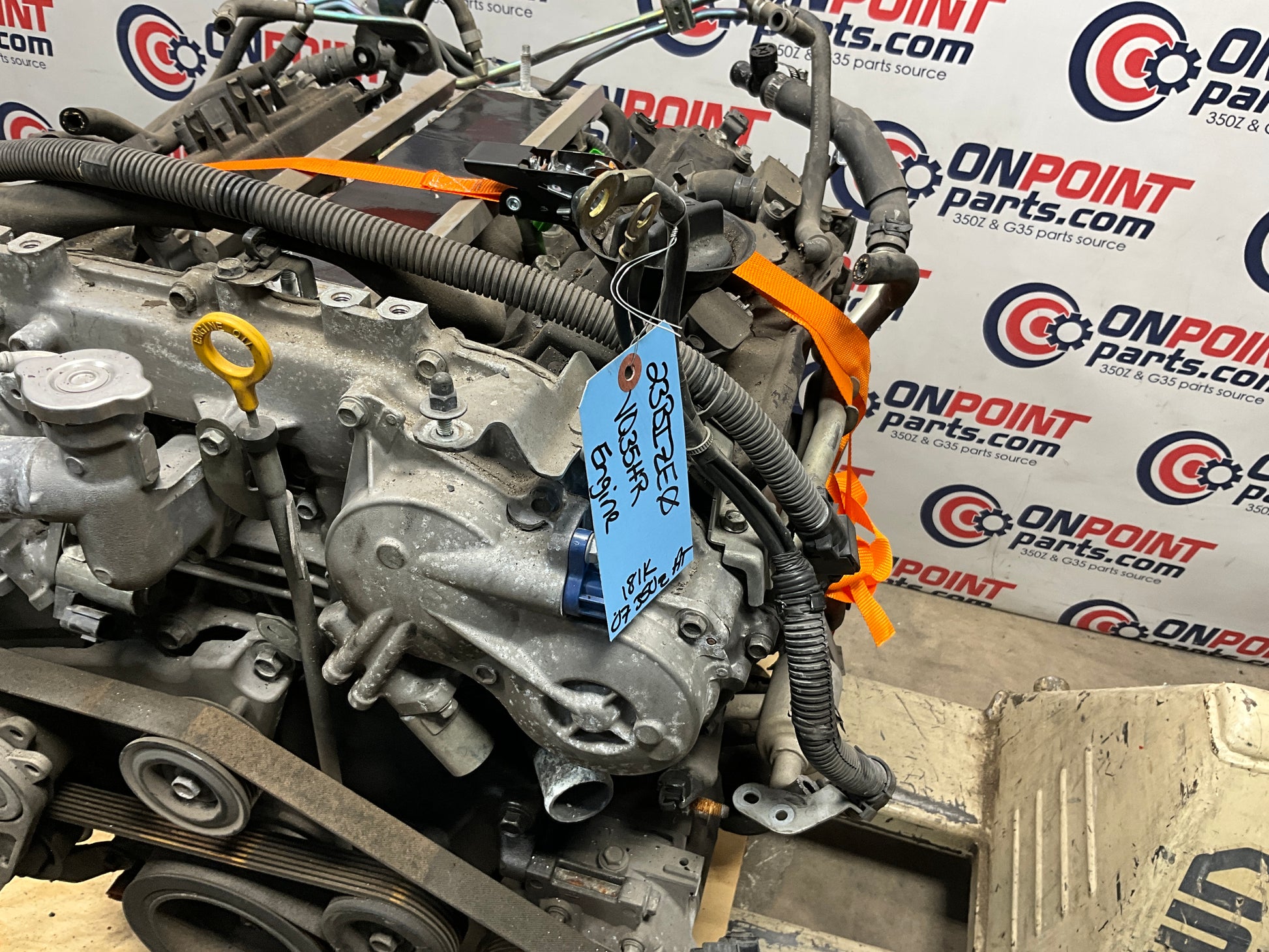 2007 Nissan Z33 350Z VQ35HR Engine 181k Automatic A/T OEM 23BIZE0 - On Point Parts Inc