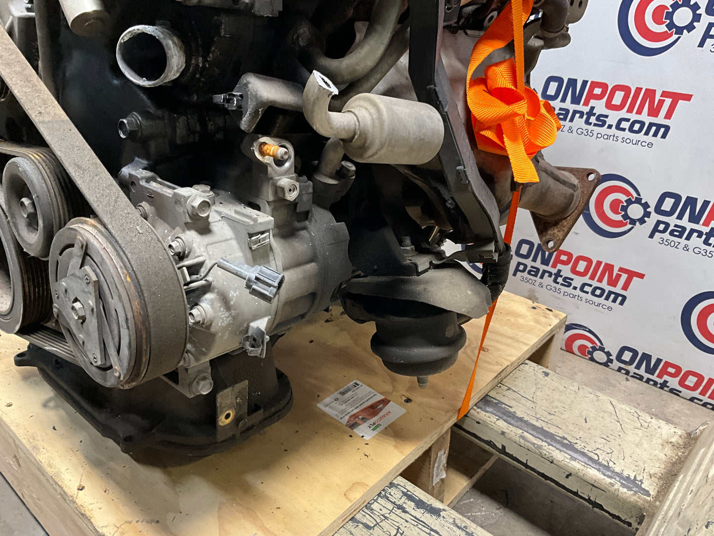2007 Nissan Z33 350Z VQ35HR Engine 181k Automatic A/T OEM 23BIZE0 - On Point Parts Inc