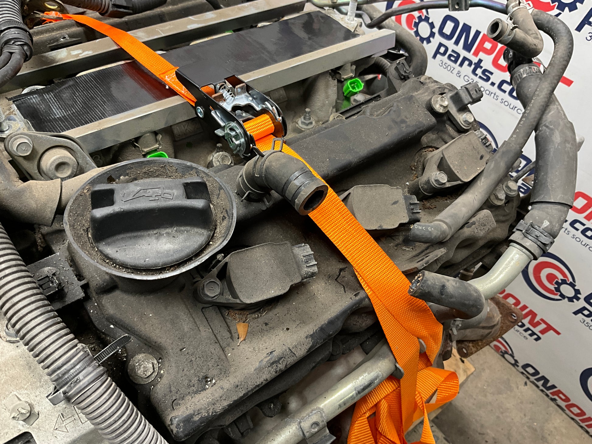 2007 Nissan Z33 350Z VQ35HR Engine 181k Automatic A/T OEM 23BIZE0 - On Point Parts Inc
