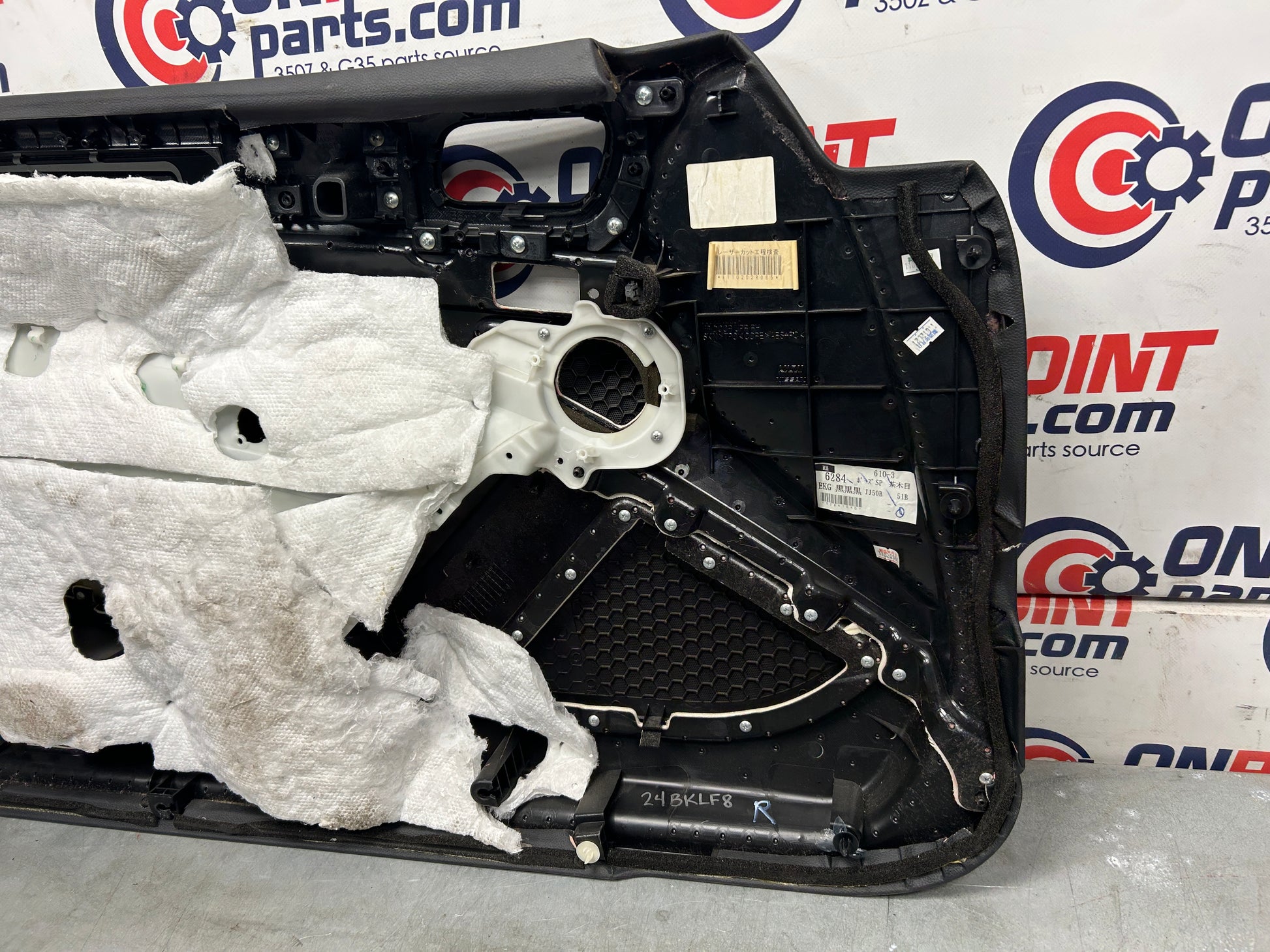 2011 Infiniti V36 G37 Front Passenger Door Panel Oem 24Bklf8 - On Point Parts Inc