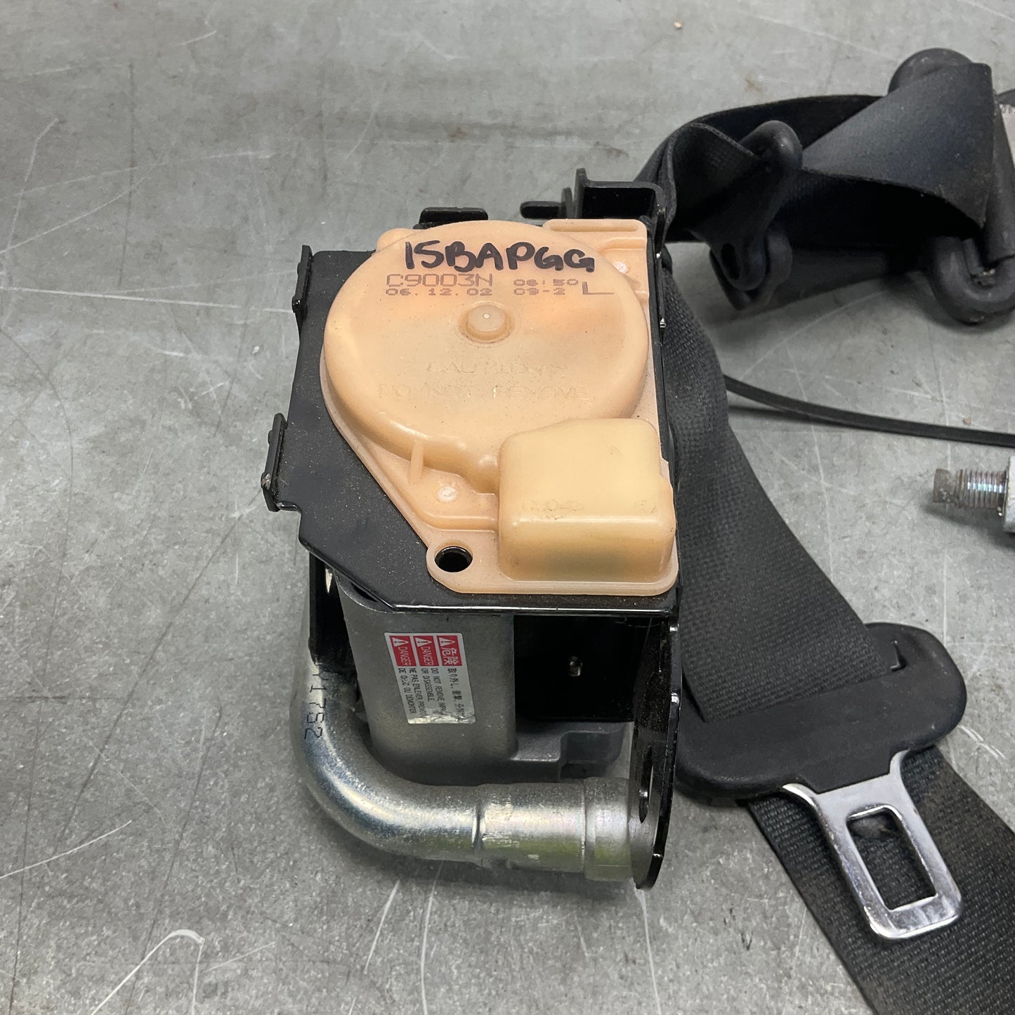 2004 Nissan Z33 350Z Driver Seat Belt Retractor Tensioner Oem 15Bapgg - On Point Parts Inc