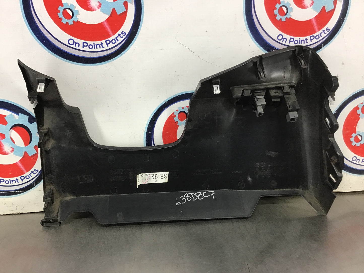 2013 Scion FRS Driver Lower Dash Knee Panel Trim 66075 OEM 23BDZC7 - On Point Parts Inc