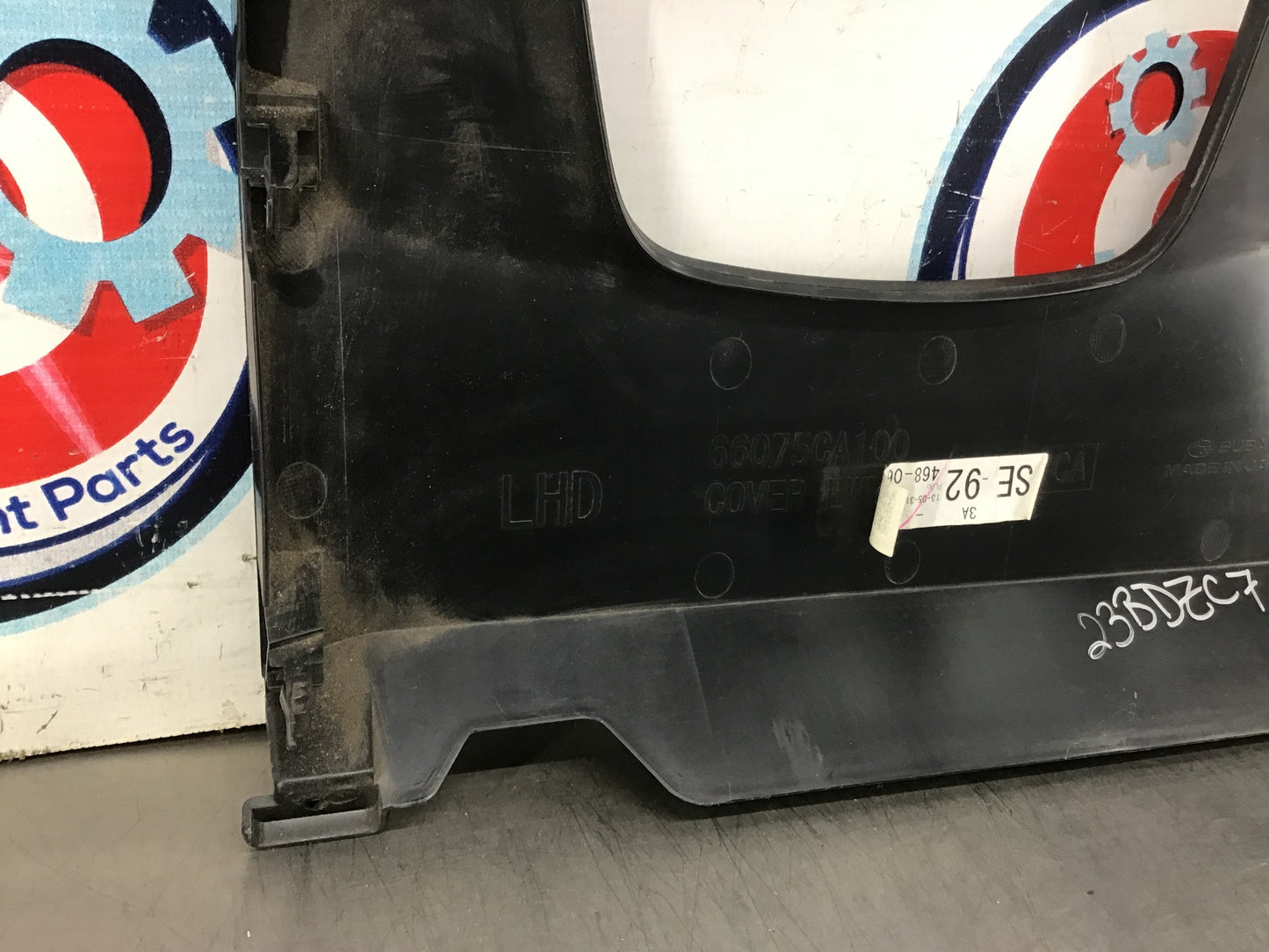 2013 Scion FRS Driver Lower Dash Knee Panel Trim 66075 OEM 23BDZC7 - On Point Parts Inc