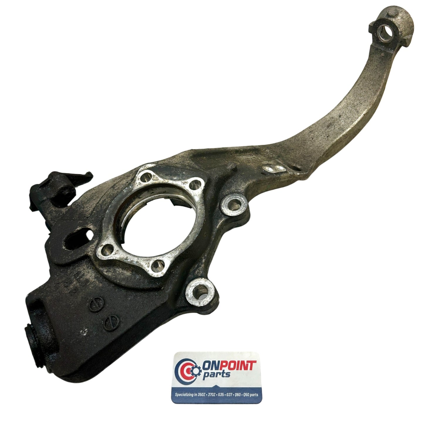 05-09 350Z G35 OEM Front Passenger Right Spindle Steering Knuckle RWD 40014AL55J - On Point Parts Inc