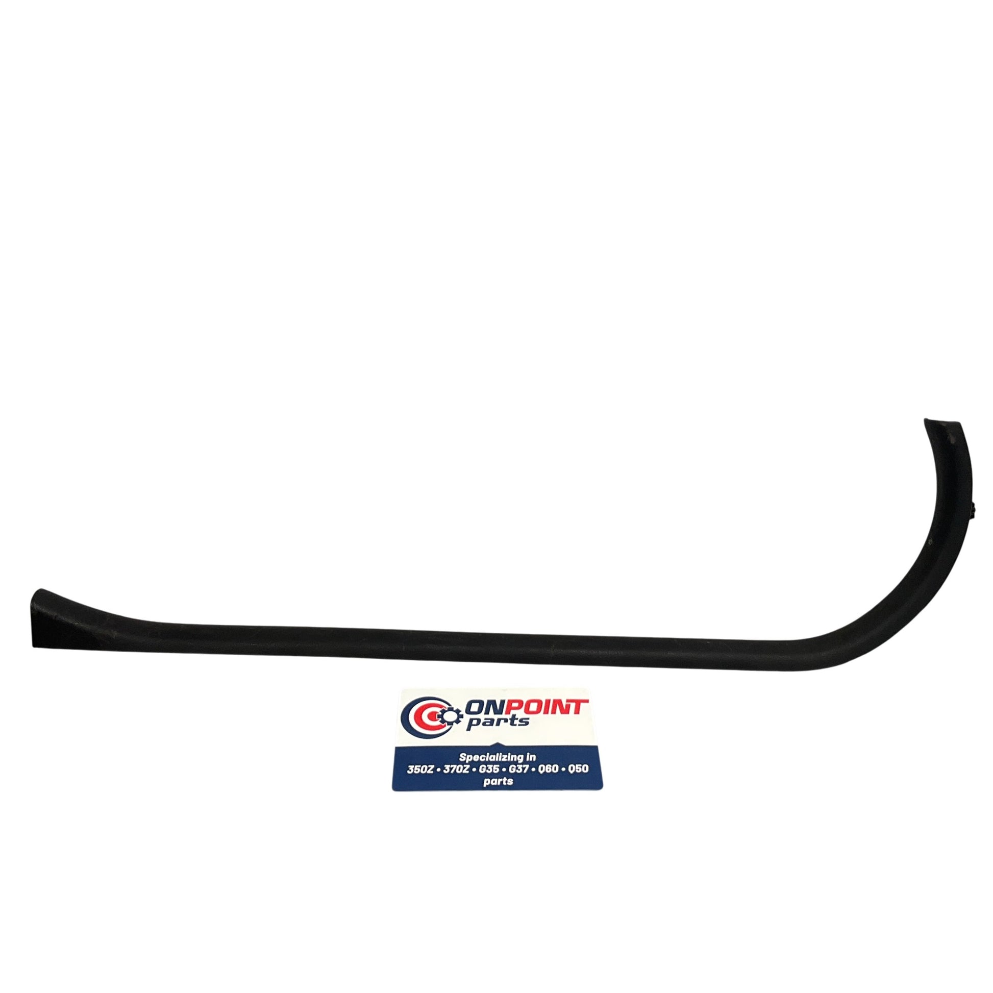 03-08 350Z Driver Coupe Door Threshold Sill Trim 769B5CD000 Black Oem - On Point Parts Inc