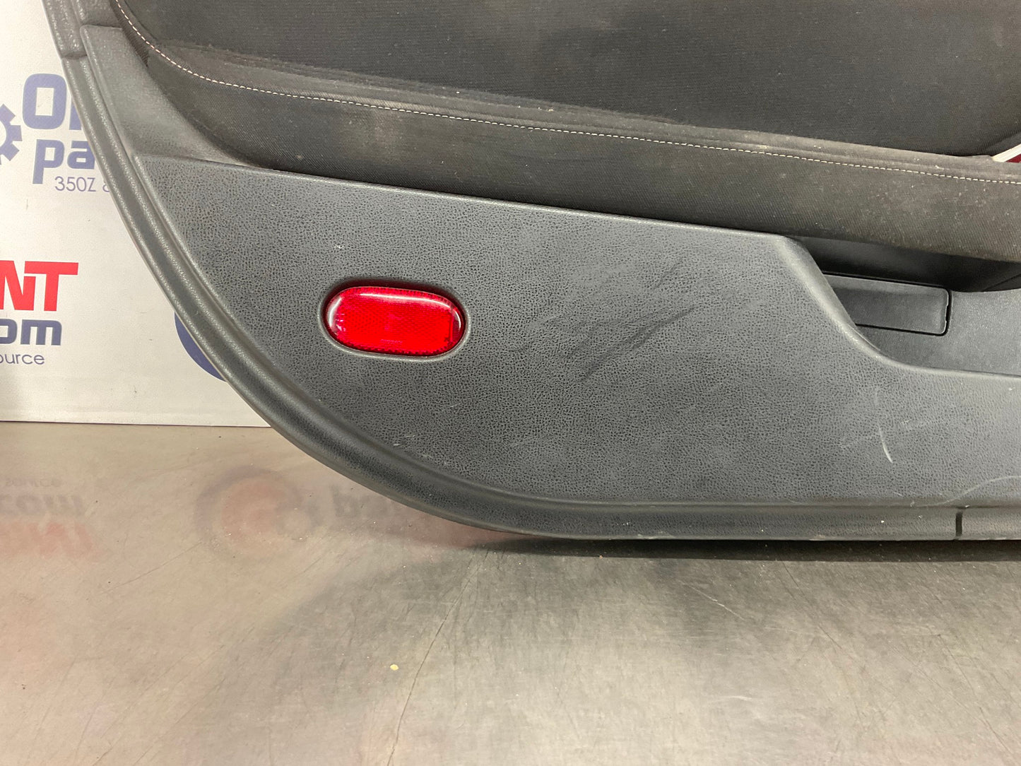 2009 Nissan 370Z Driver Left Interior Door Panel OEM 15BKJD8 - On Point Parts Inc