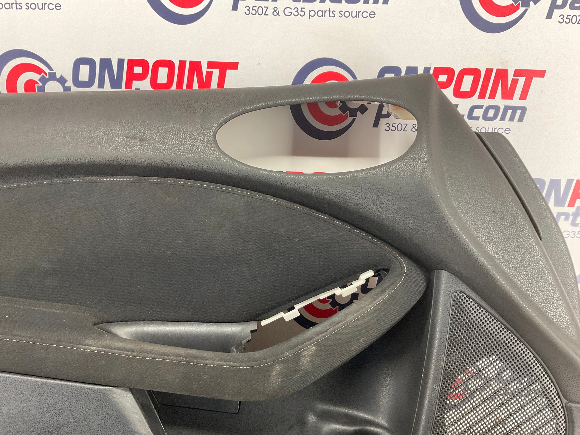 2009 Nissan 370Z Driver Left Interior Door Panel OEM 15BKJD8 - On Point Parts Inc