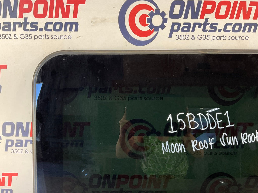 2003 Infiniti G35 Sedan Tinted Moon Sun Roof Glass OEM 15BDDE1 - On Point Parts Inc