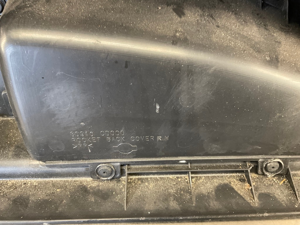 2006 Nissan 350Z Passenger Right Door Panel 80900 OEM 21BBJD8 - On Point Parts Inc