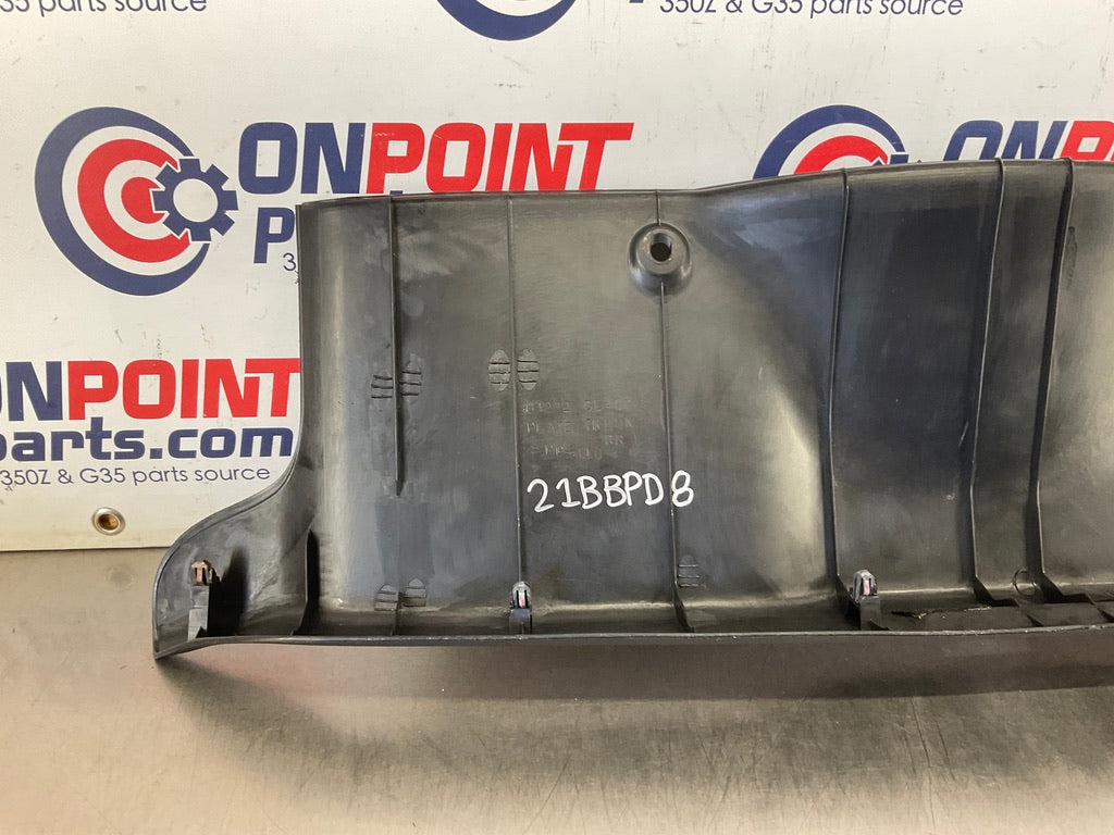 2007 Nissan 350Z Convertible Trunk Latch Cover Trim 84992 OEM 21BBPD8 - On Point Parts Inc