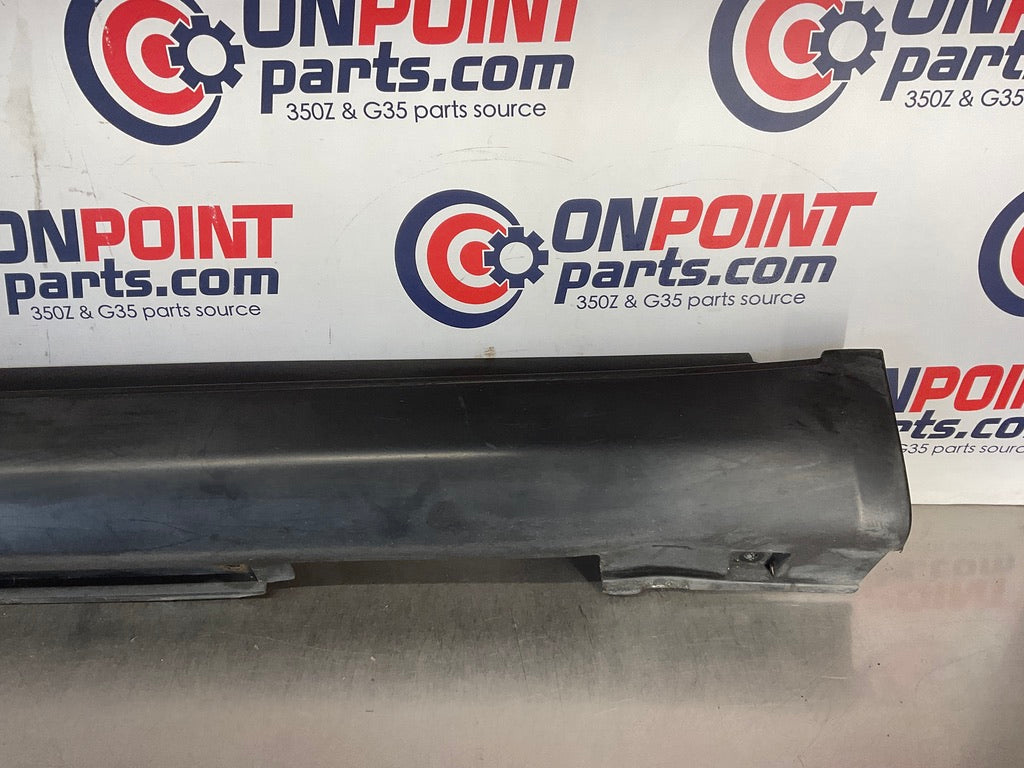 2004 Infiniti G35 Sedan Driver Left Rocker Panel Side Skirt OEM 15BE4E5 - On Point Parts Inc