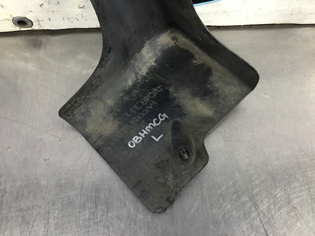 2007 Infiniti G35 Driver Left Front Mud Flap OEM 14BHMCG - On Point Parts Inc