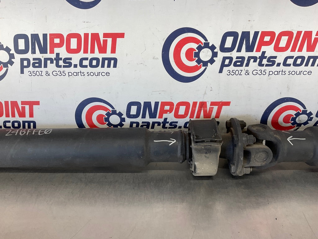 2005 Infiniti G35 2 Piece RWD Automatic Rear Wheel Driveshaft 152k OEM 24BFFE0 - On Point Parts Inc