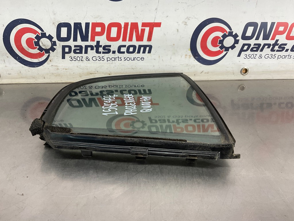 2004 Infiniti G35 Sedan Passenger Right Rear Quarter Window Glass OEM 15BE4EE - On Point Parts Inc