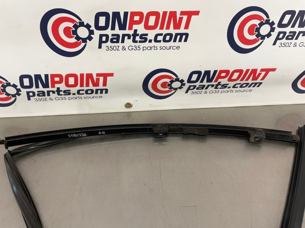 2006 Infiniti G35 Sedan Passenger Right Rear Window Seal OEM 25BJ1D2 - On Point Parts Inc