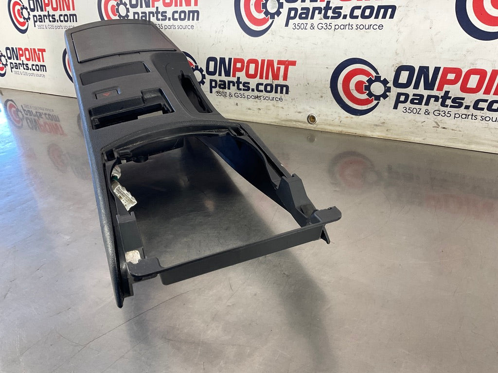 2003 Nissan 350Z Center Console with Cubby and Hazards Manual OEM 23BCPE8 - On Point Parts Inc