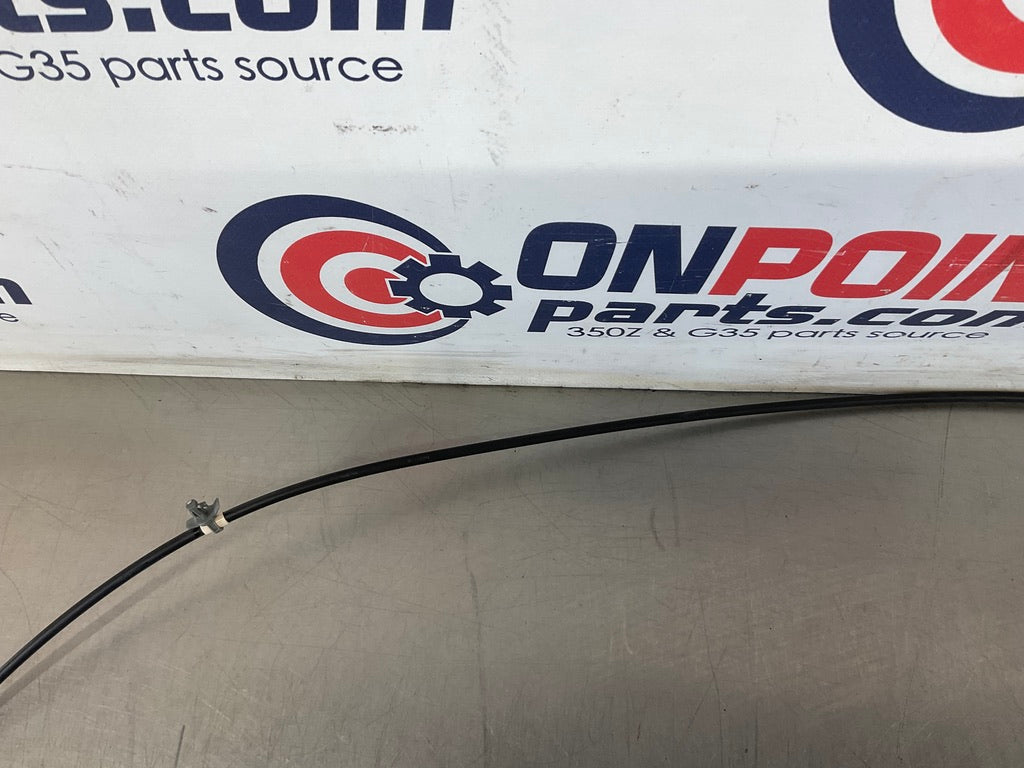 2012 Nissan 370Z Emergency Trunk Release Cable OEM 24BDMEE - On Point Parts Inc