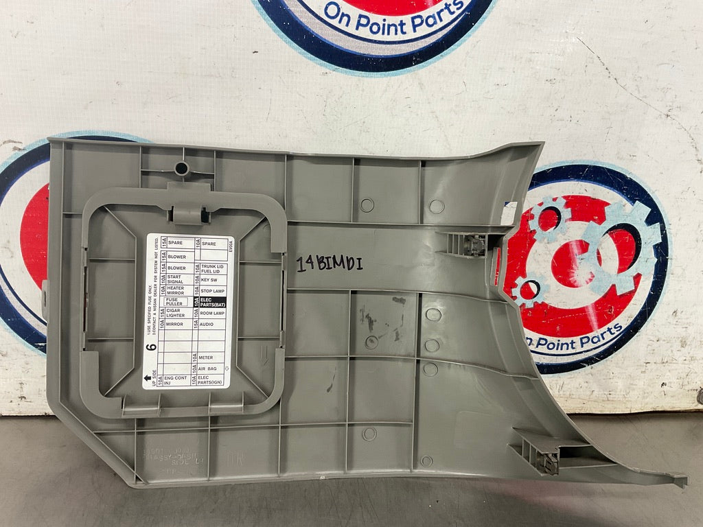 2007 Nissan 350Z Driver Left Lower Dash Fuse Kick Plate Panel OEM 14BIMDI - On Point Parts Inc