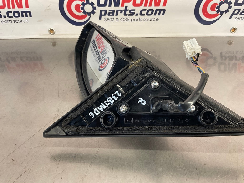2008 Nissan 350Z Passenger Right Power Side View Mirror OEM 23BJMDC - On Point Parts Inc