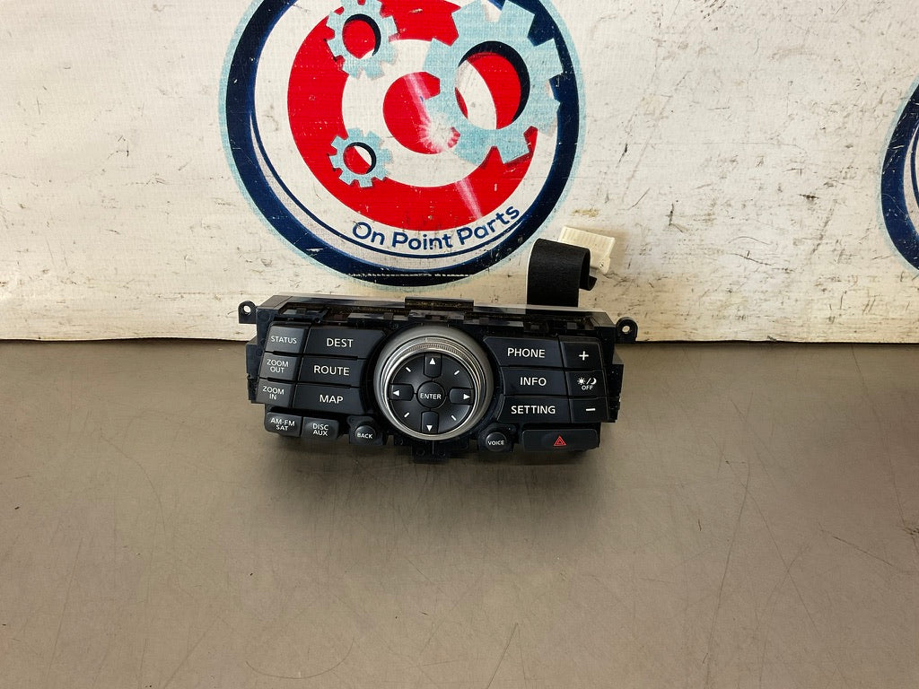 2008 Infiniti G37 Navigation Audio Switch Assembly OEM 13BI0DC - On Point Parts Inc