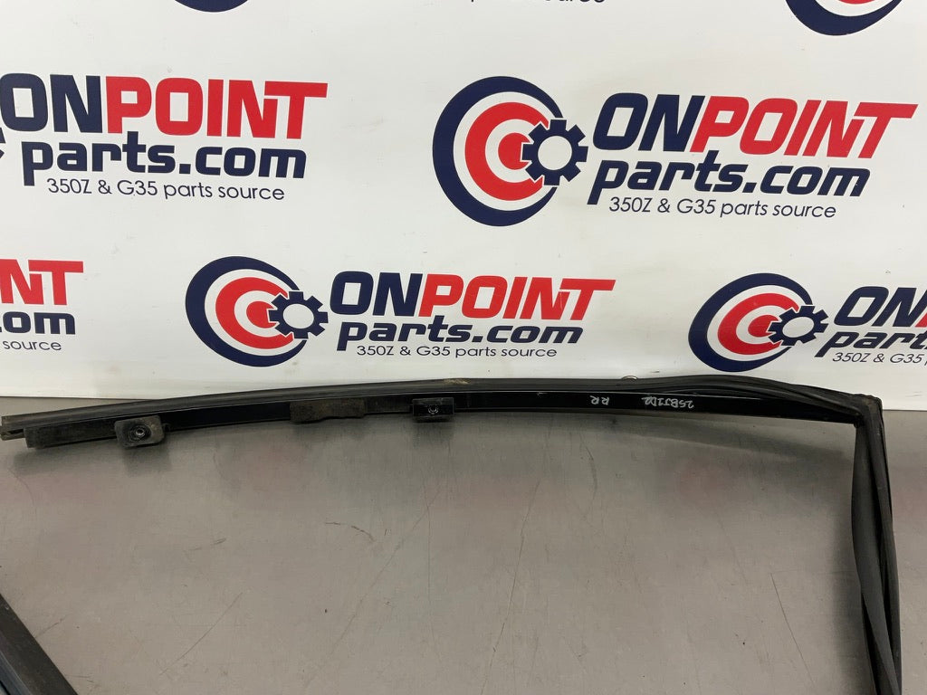 2006 Infiniti G35 Sedan Passenger Right Rear Window Seal OEM 25BJ1D2 - On Point Parts Inc