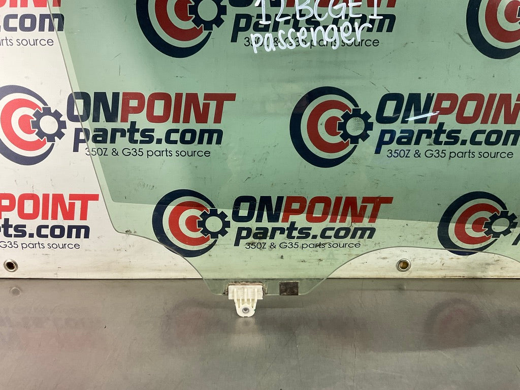 2013 Infiniti G37 Sedan Passenger Right Front Tinted Window Glass OEM 12BCGE1 - On Point Parts Inc