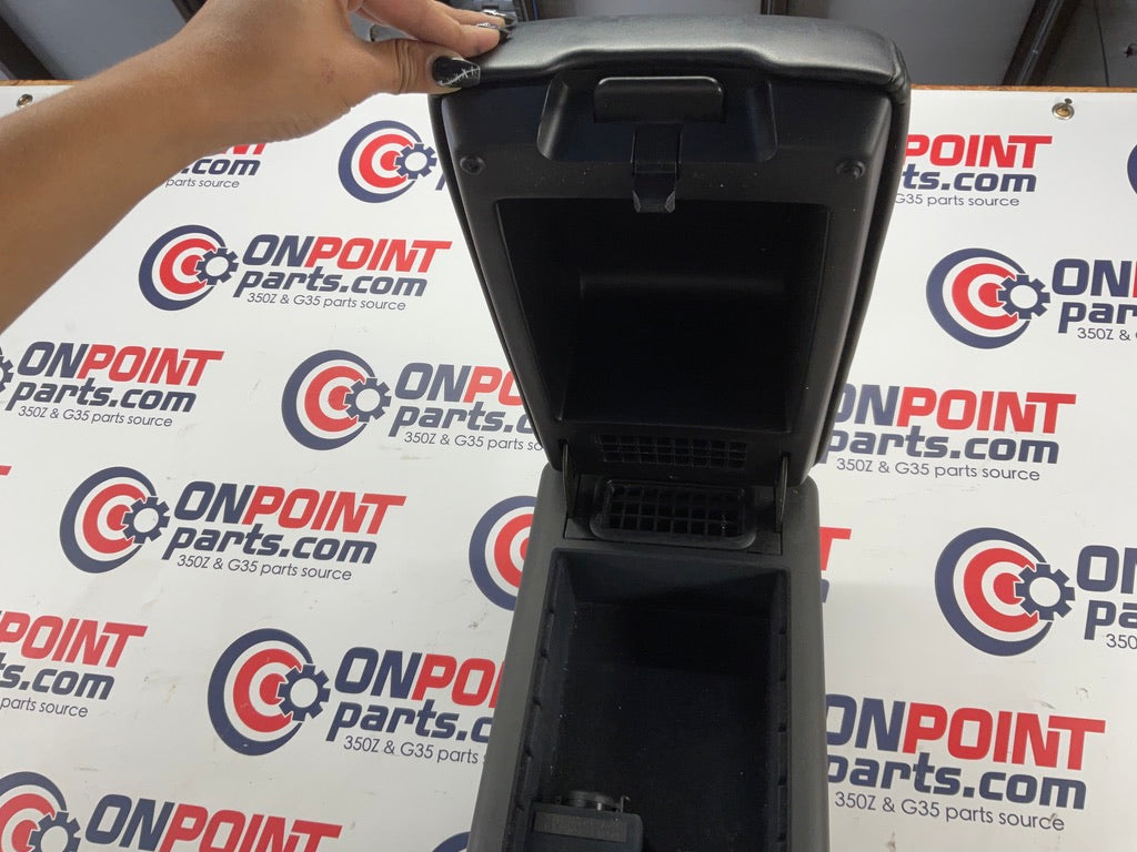 2004 Infiniti G35 Sedan Center Console with Cubby OEM 15BE4E8 - On Point Parts Inc
