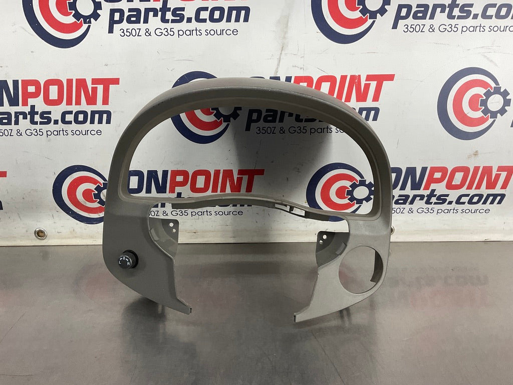 2004 Infiniti G35 Speedometer Cluster Bezel Trim Mirror Adjust 68240 OEM 15BE4EC - On Point Parts Inc