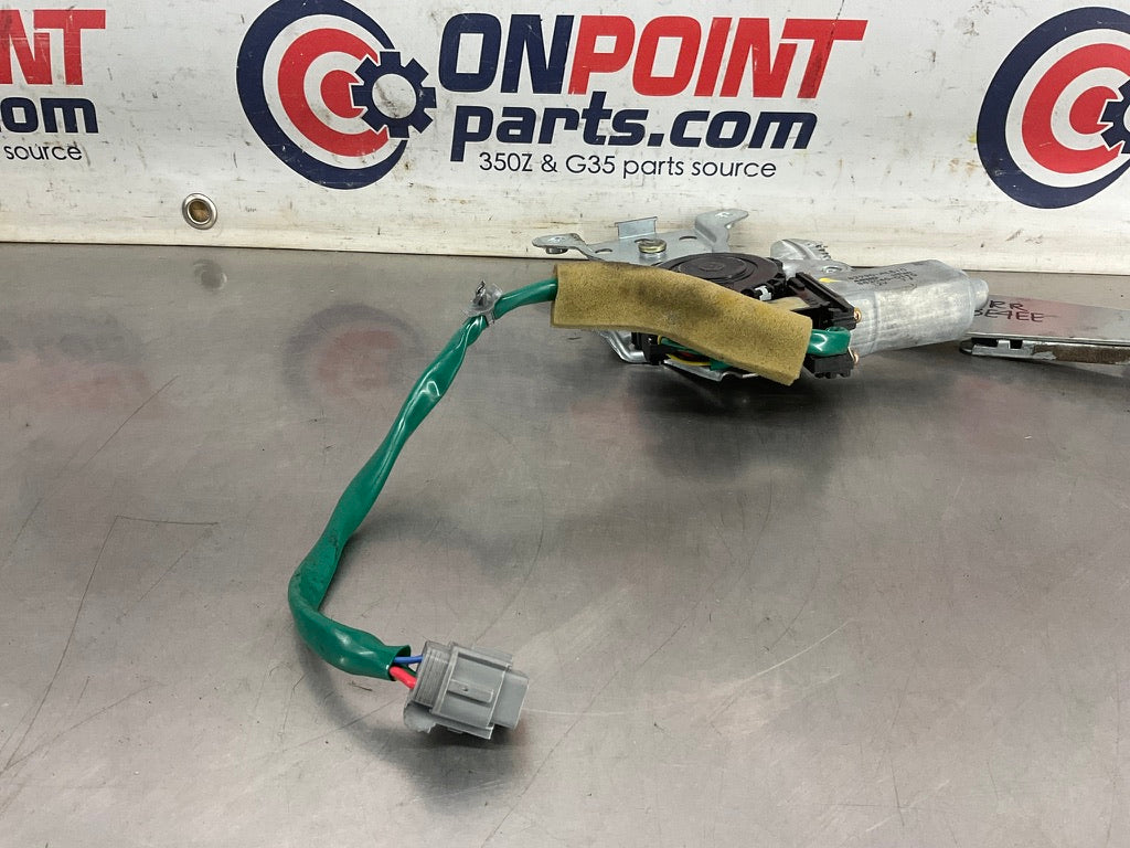 2004 Infiniti G35 Passenger Right Rear Window Regulator Motor 82730 OEM 15BE4EE - On Point Parts Inc
