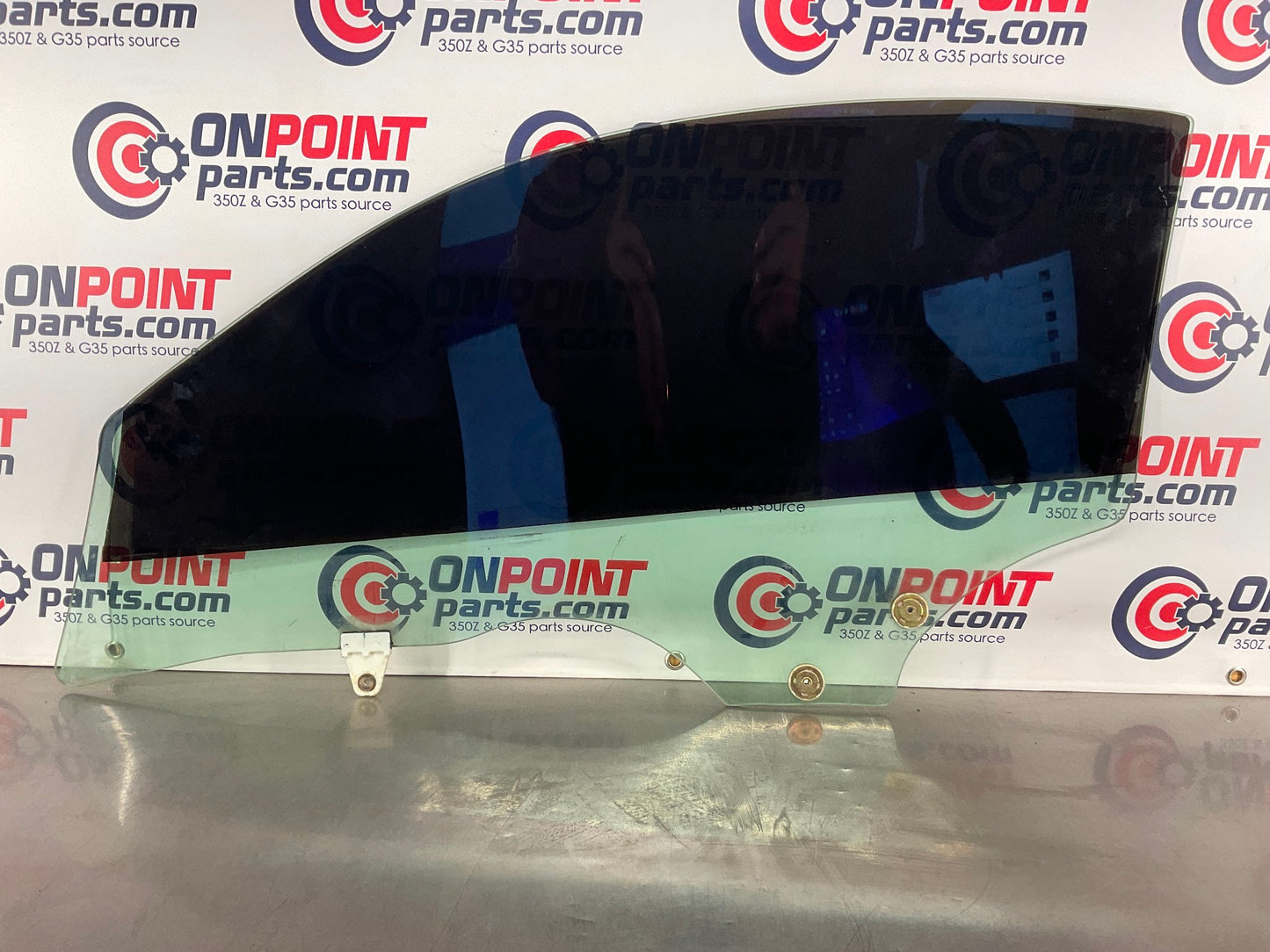 2003 Infiniti G35 Passenger Right Door Tinted Window Glass OEM 11BJRD1 - On Point Parts Inc