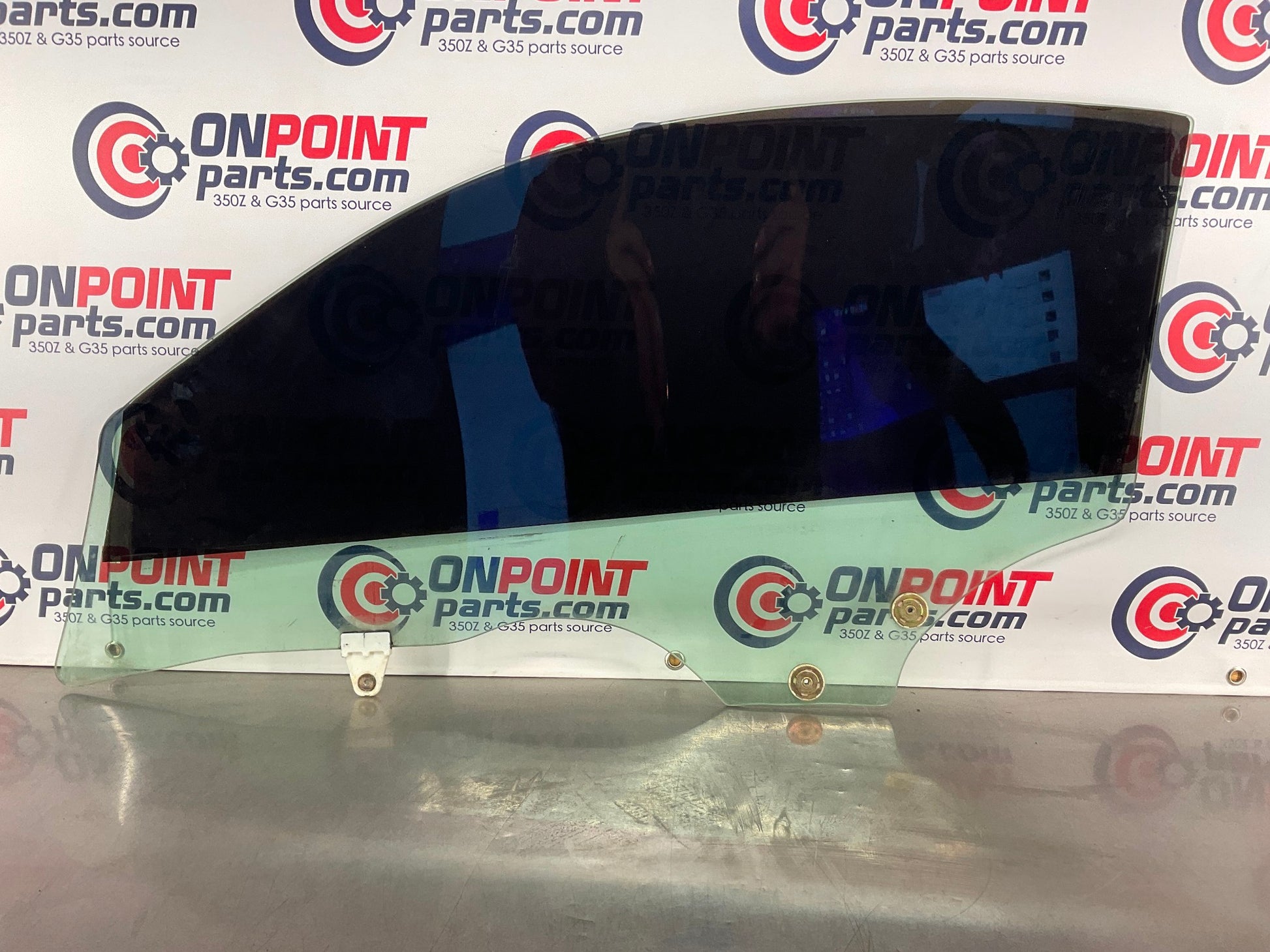 2003 Infiniti G35 Passenger Right Door Tinted Window Glass OEM 11BJRD1 - On Point Parts Inc