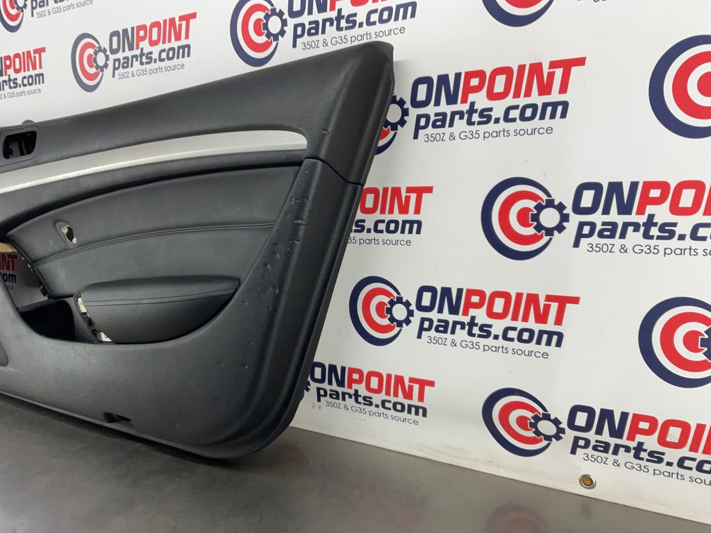 2008 Infiniti G37 Passenger Right Interior Door Panel Trim OEM 21BAXD8 - On Point Parts Inc