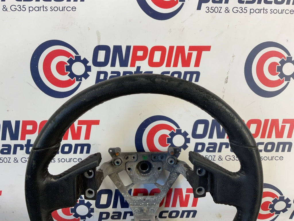 2003 Infiniti G35 Leather Steering Wheel OEM 15BDDEC - On Point Parts Inc