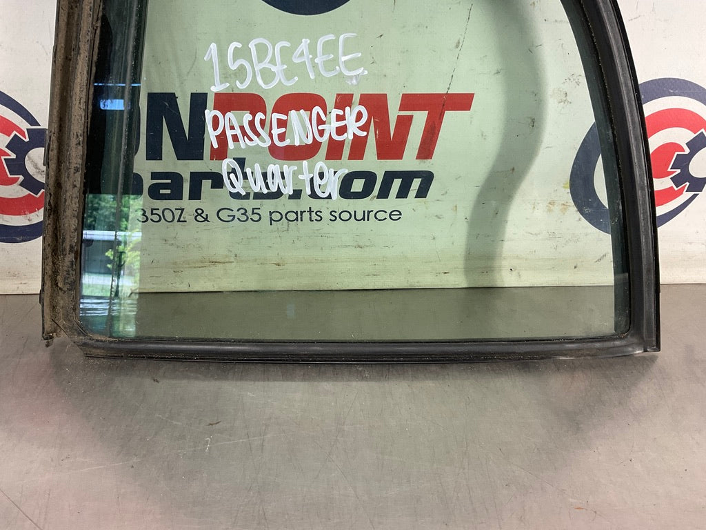 2004 Infiniti G35 Sedan Passenger Right Rear Quarter Window Glass OEM 15BE4EE - On Point Parts Inc