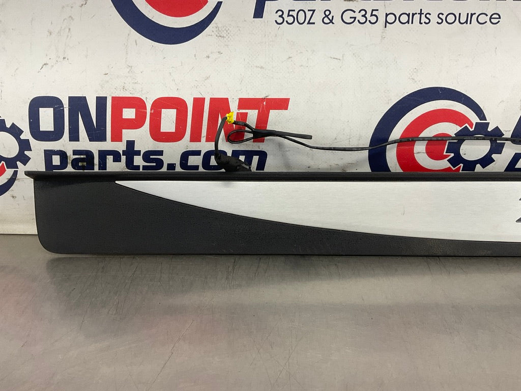 2016 Nissan 370Z Driver Left Illuminated Door Threshold Kick Plate OEM 11BB9D7 - On Point Parts Inc