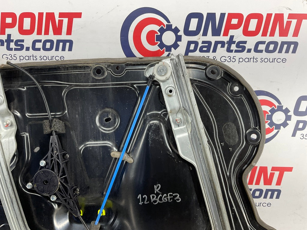 2013 Infiniti G37 Sedan Passenger Right Front Window Regulator Motor OEM 12BCGE3 - On Point Parts Inc