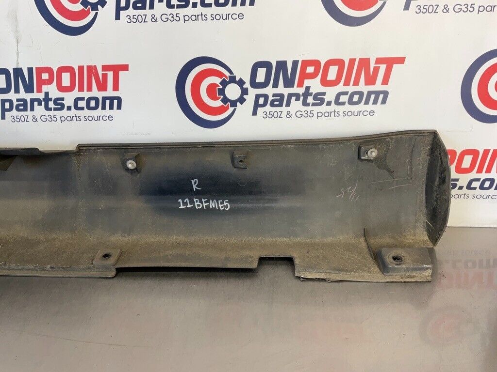 2005 Infiniti G35 Passenger Right Rocker Panel Side Skirt OEM 11BFME5 - On Point Parts Inc