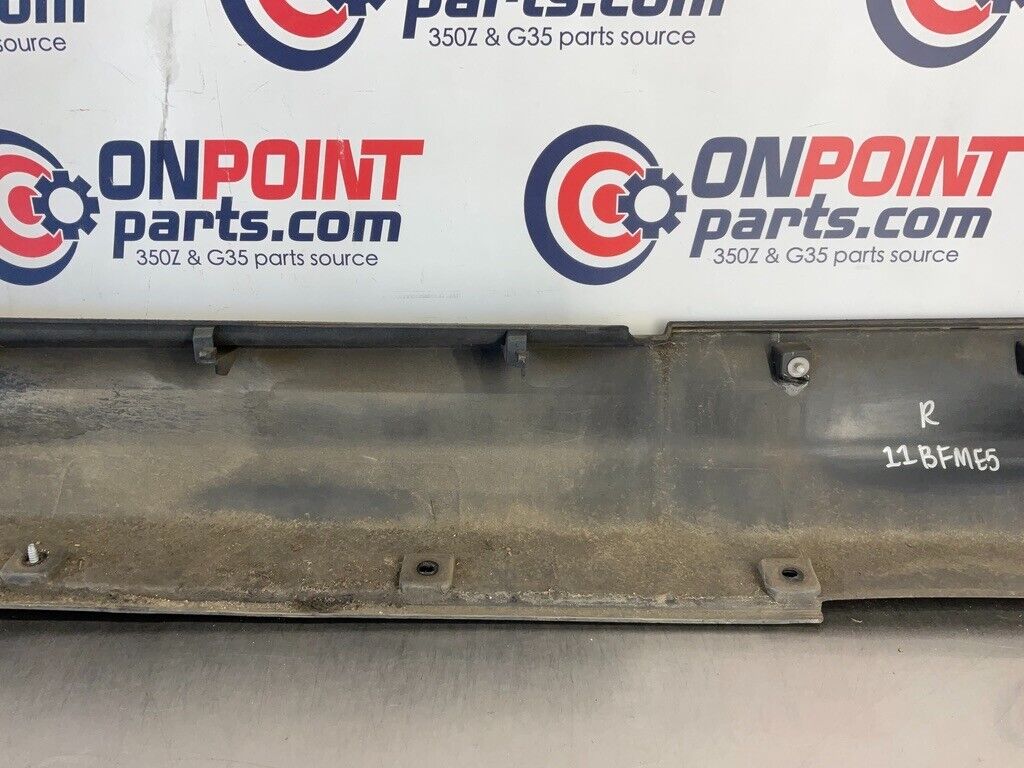 2005 Infiniti G35 Passenger Right Rocker Panel Side Skirt OEM 11BFME5 - On Point Parts Inc