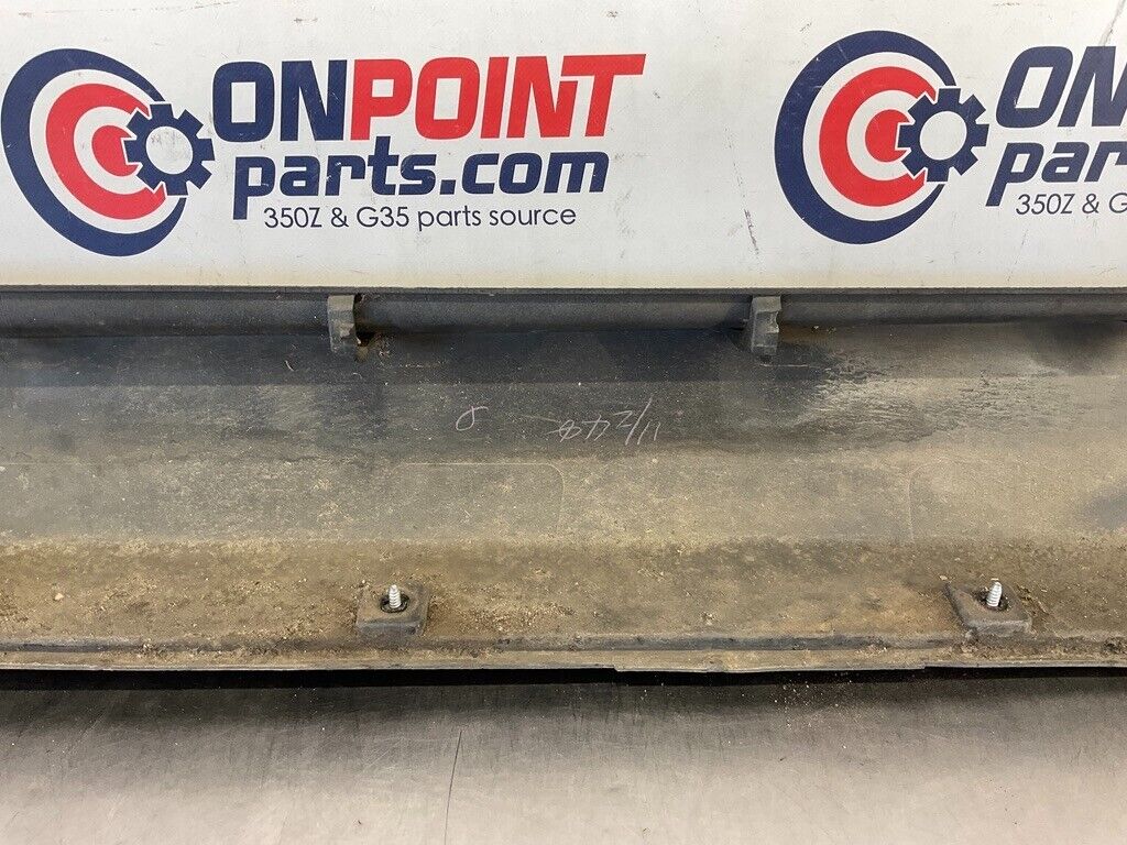 2005 Infiniti G35 Passenger Right Rocker Panel Side Skirt OEM 11BFME5 - On Point Parts Inc