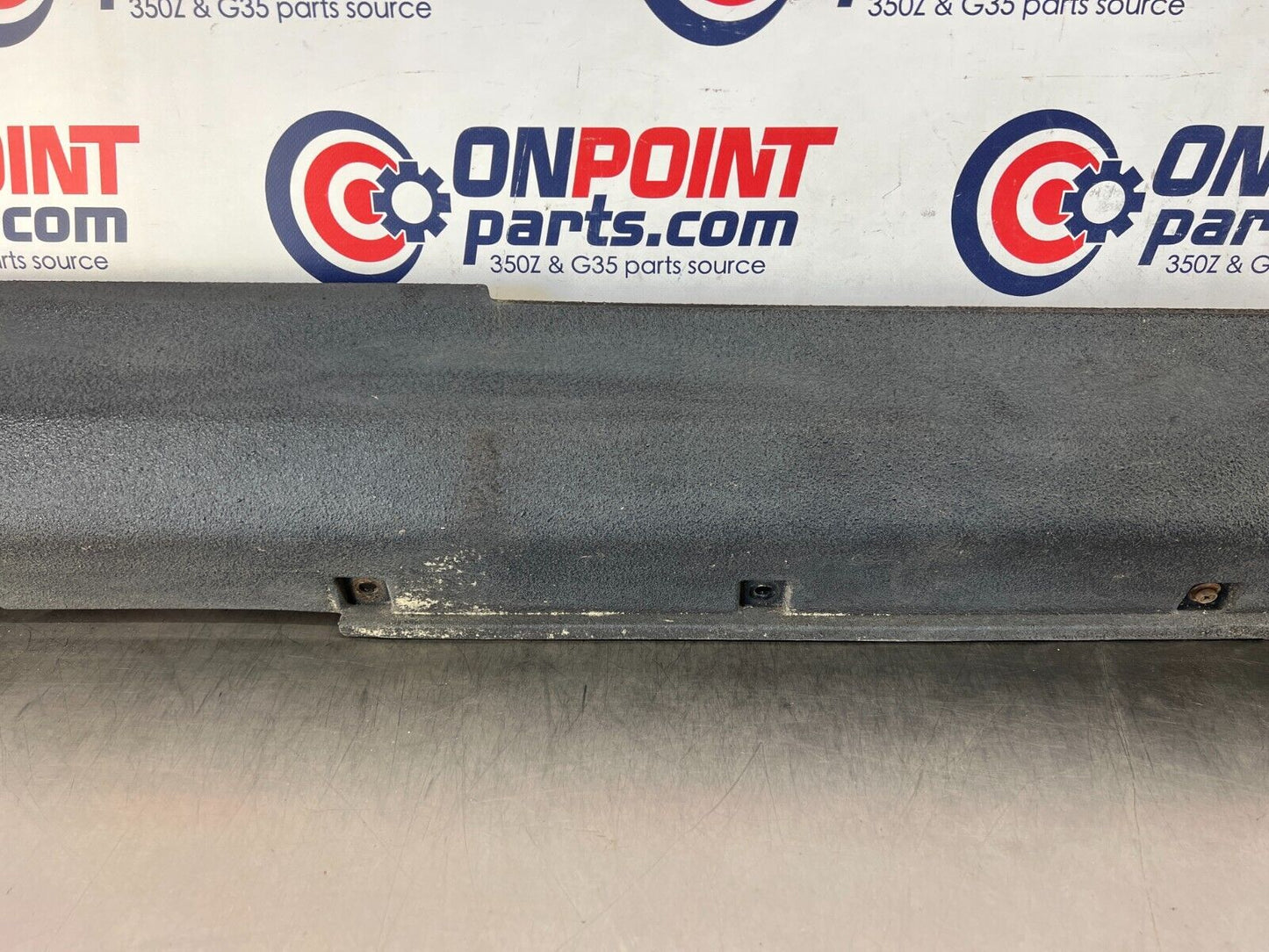 2005 Infiniti G35 Passenger Right Rocker Panel Side Skirt OEM 11BFME5 - On Point Parts Inc