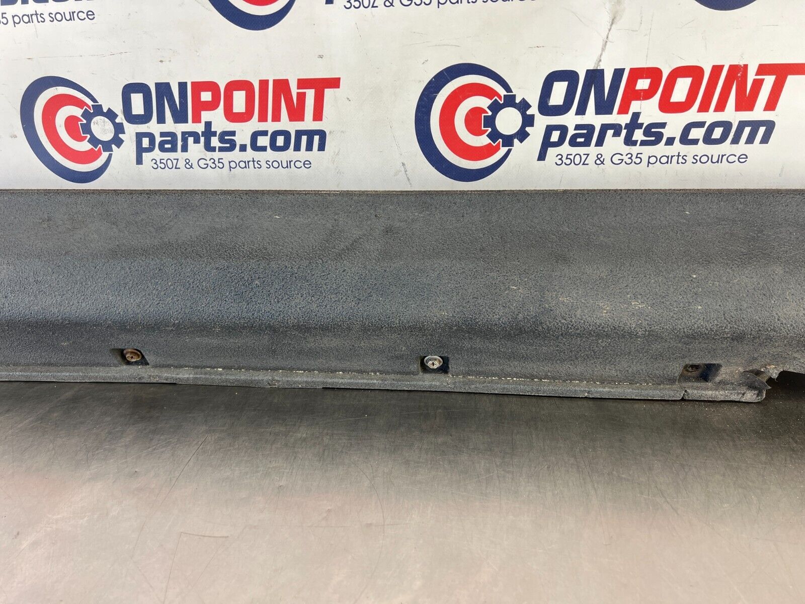 2005 Infiniti G35 Passenger Right Rocker Panel Side Skirt OEM 11BFME5 - On Point Parts Inc