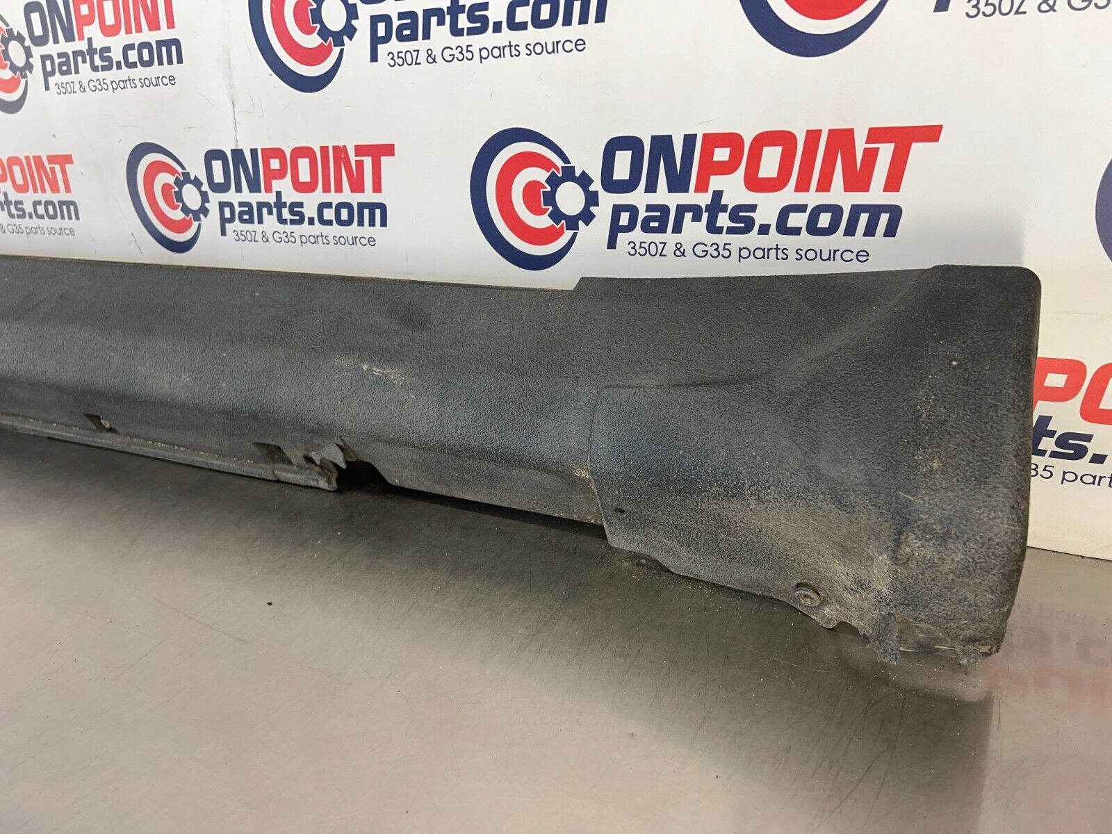 2005 Infiniti G35 Passenger Right Rocker Panel Side Skirt OEM 11BFME5 - On Point Parts Inc