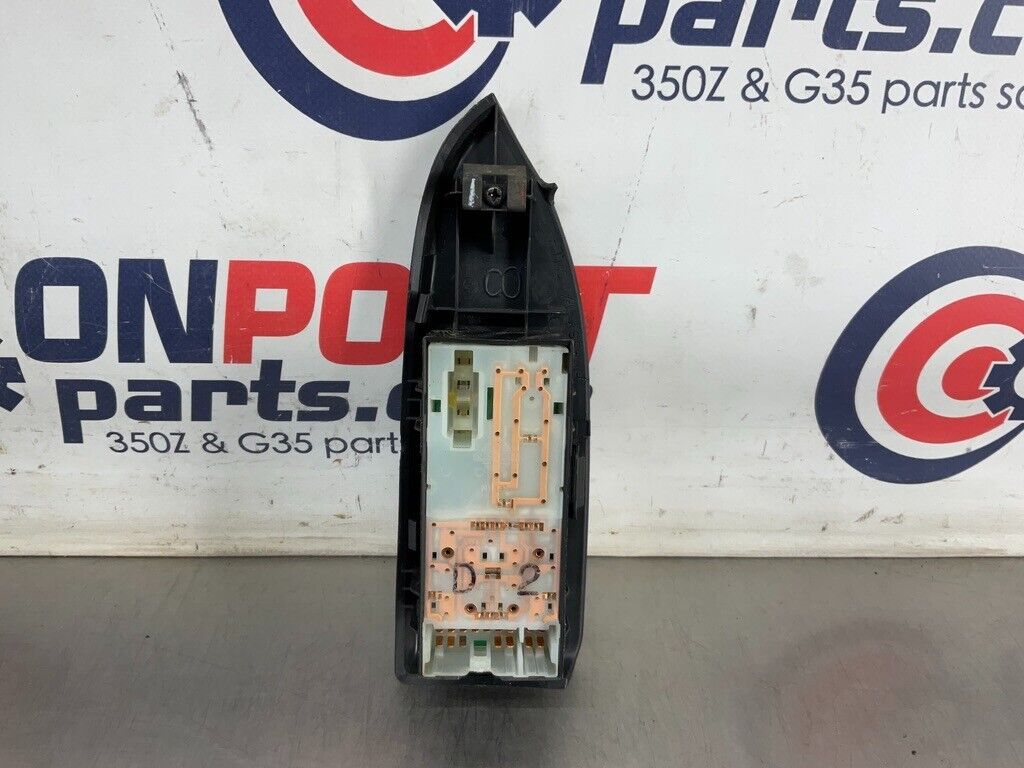 2005 Infiniti G35 Driver Left Master Door Lock Window Switches 80961 OEM 11BFMEA - On Point Parts Inc