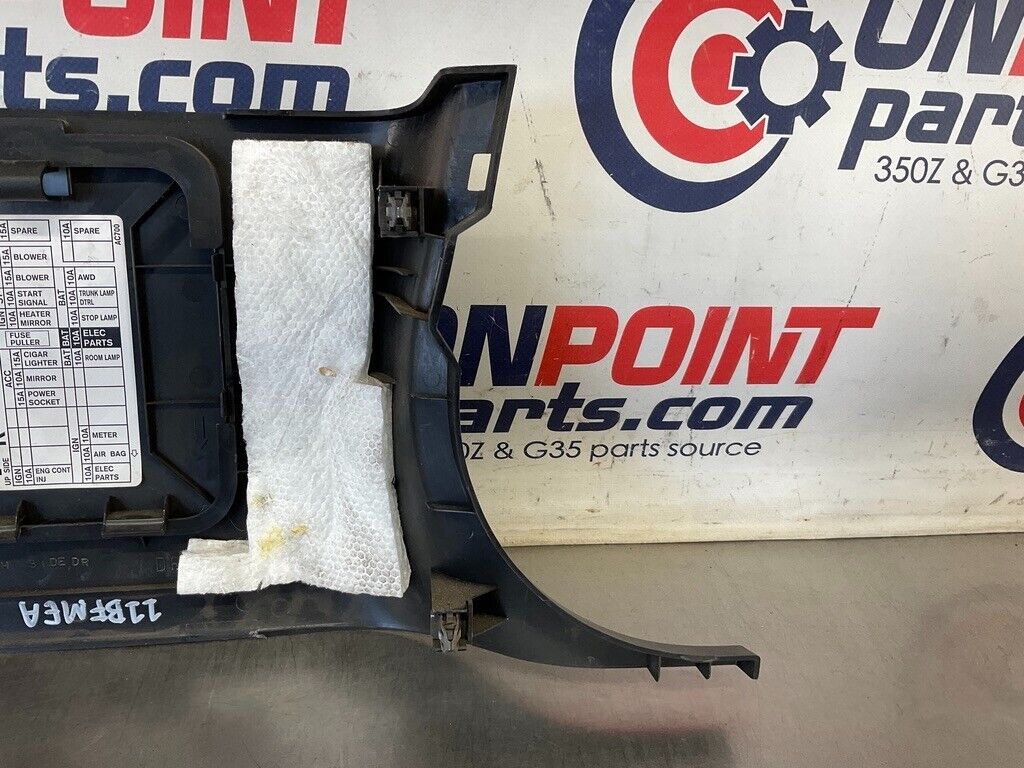 2005 Infiniti G35 Driver Left Fuse Panel Cover 66901 OEM 11BFMEA - On Point Parts Inc