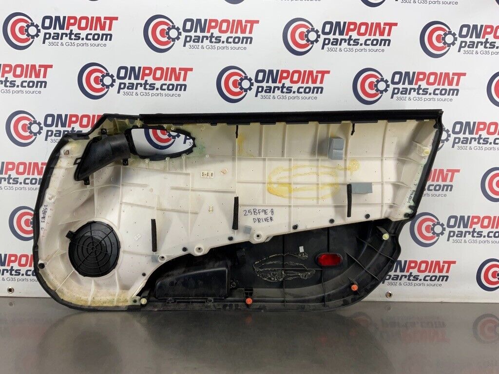 2004 Nissan 350Z Driver Left Interior Door Panel 80901 OEM 25BF9E8 - On Point Parts Inc
