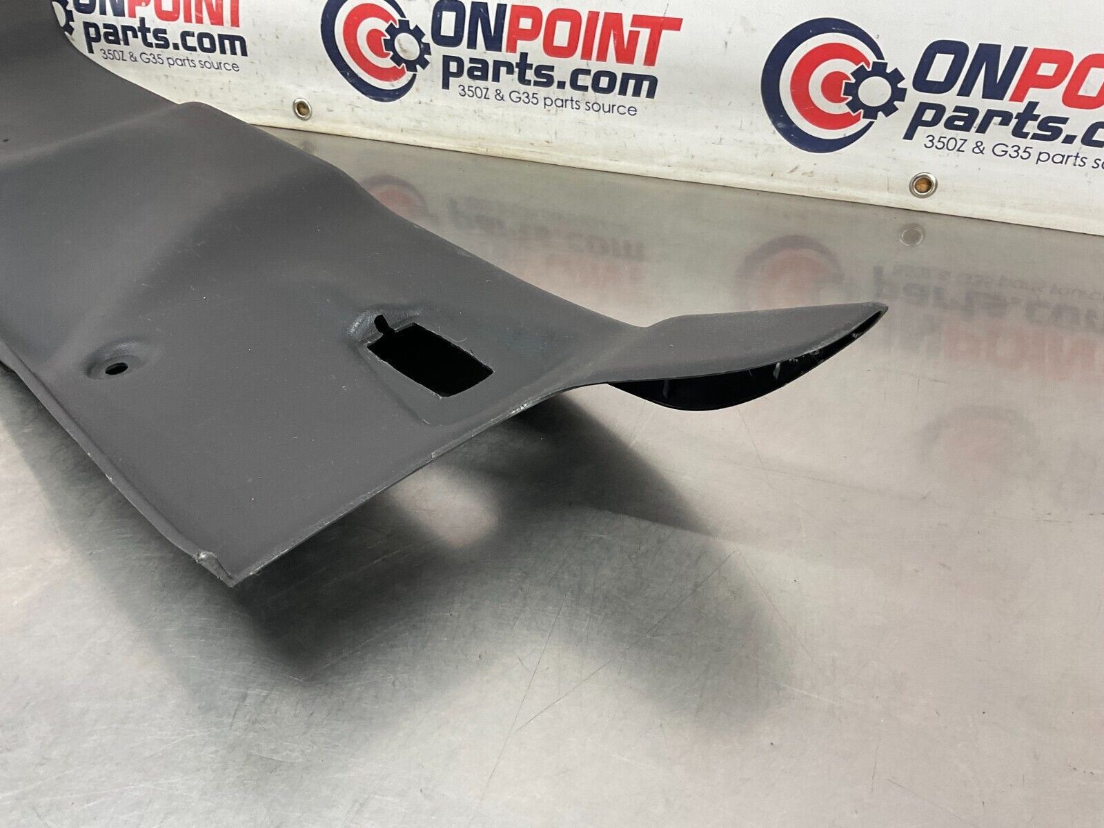 2004 Nissan 350Z Convertible Trunk Latch Cover Trim 84992 OEM 25BF9E8 - On Point Parts Inc
