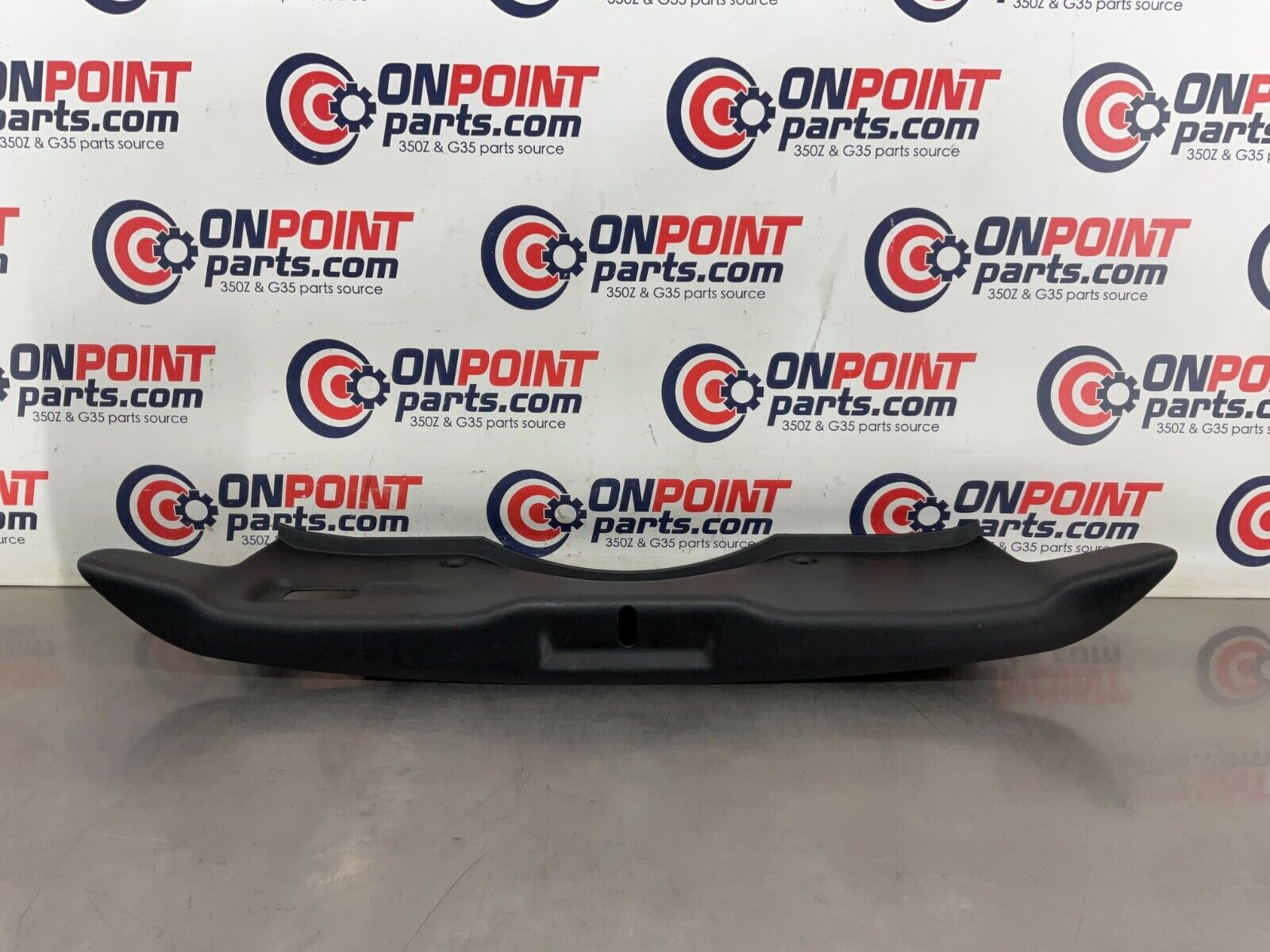 2004 Nissan 350Z Convertible Trunk Latch Cover Trim 84992 OEM 25BF9E8 - On Point Parts Inc
