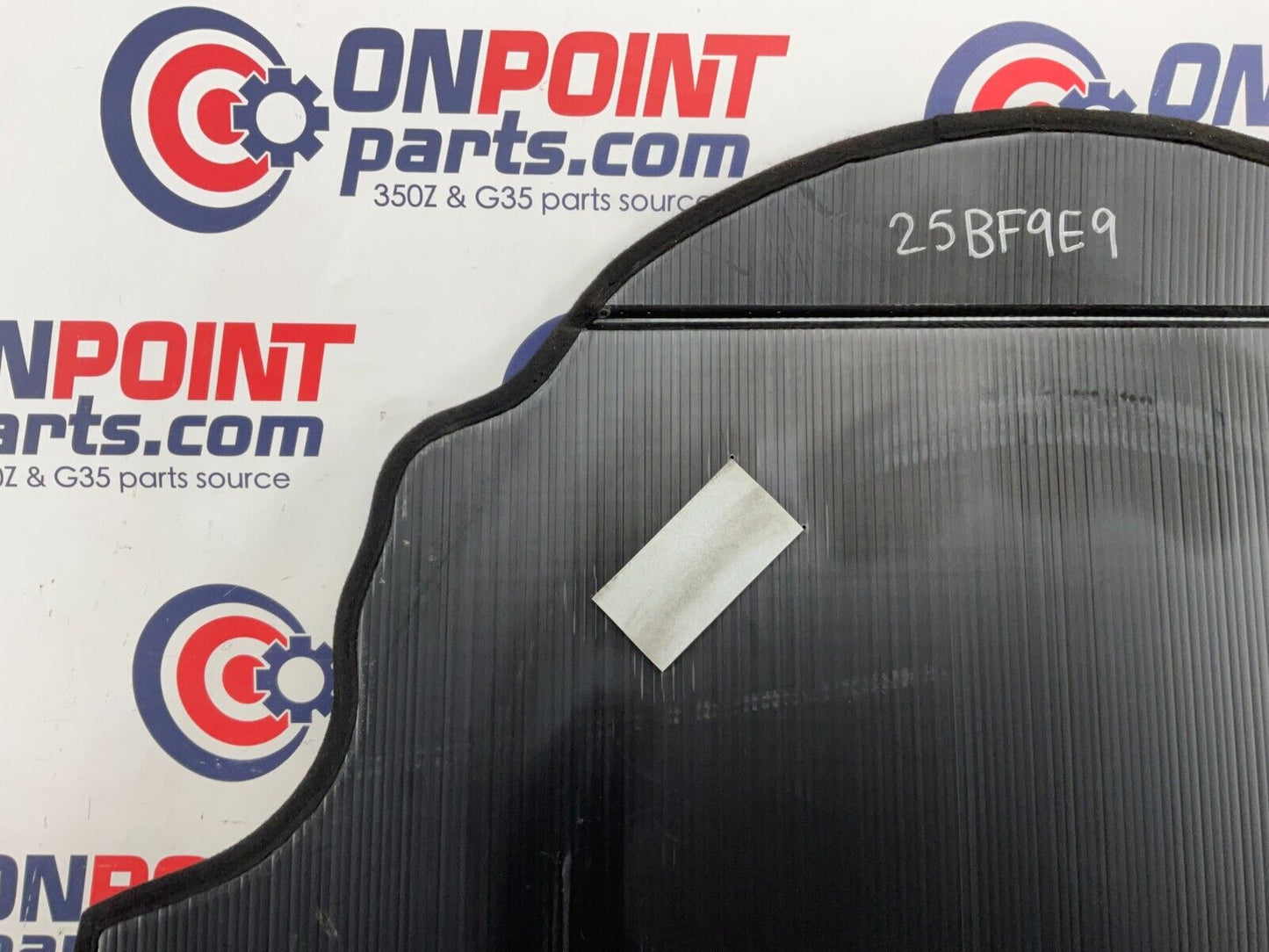 2004 Nissan 350Z Convertible Trunk Subfloor Spare Tire Cover OEM 25BF9E9 - On Point Parts Inc