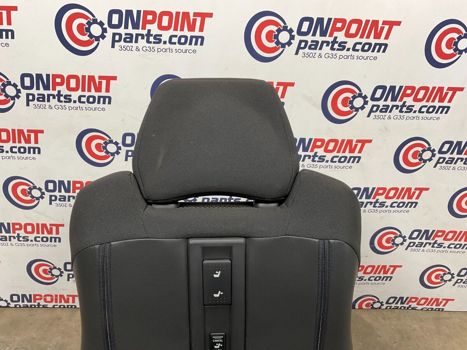 2004 Nissan 350Z Passenger Right Convertible Power Cloth Seat OEM 25BF9E9 - On Point Parts Inc